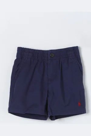 Ralph Lauren Pantaloncino in cotone con logo ricamato