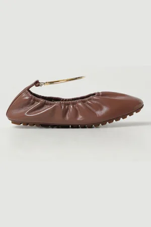 Fendi Ballerina in pelle lucida