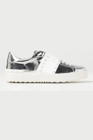 VALENTINO GARAVANI Sneakers Rockstud Untitled in pelle laminata