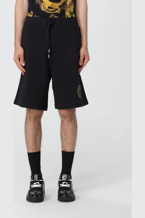 VERSACE Bermuda in cotone con logo