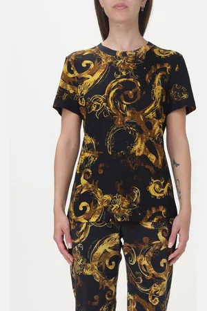 VERSACE T-shirt in jersey stampato