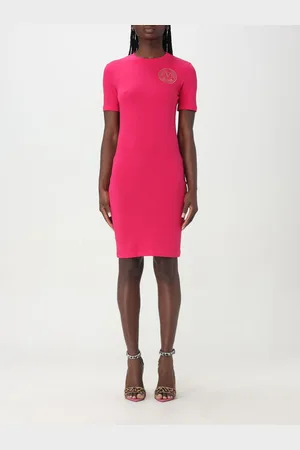 VERSACE Abito in cotone stretch