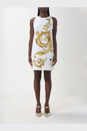 VERSACE Abito in cotone stampato