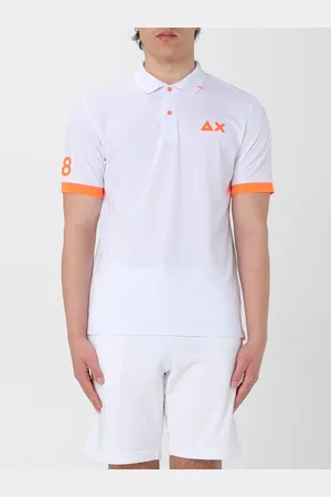 sun68 Polo Sun 68 in piquet di cotone con logo