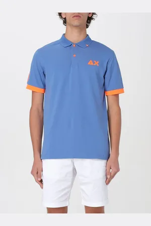 sun68 Polo Sun 68 in piquet di cotone con logo