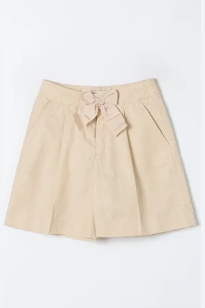 Lanvin Bermuda in misto cotone con logo jacquard