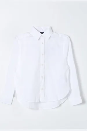 Ralph Lauren Camicia in lino con logo ricamato