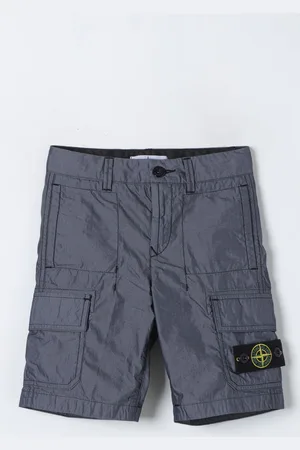 Stone Island Pantaloncino Cargo in misto cotone