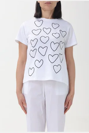 LIVIANA CONTI T-shirt in cotone con cuori