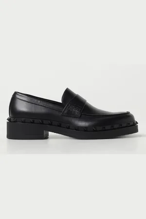 VALENTINO GARAVANI Mocassino Rockstud in pelle