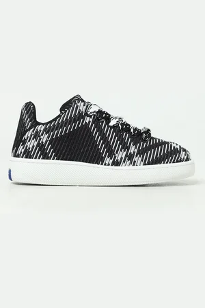 Burberry Sneakers Box in tessuto jacquard