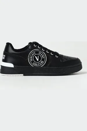 VERSACE Sneakers in pelle e mesh