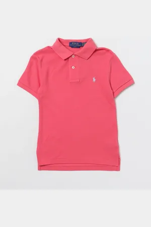 Ralph Lauren Polo in piquet di cotone con logo