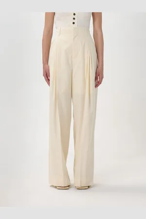Bottega Veneta Pantalone in cotone e seta
