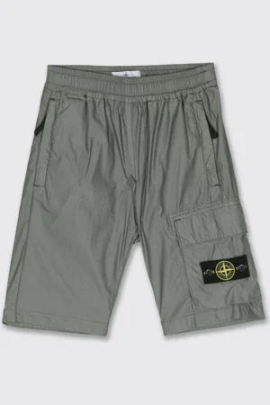 Stone Island Bermuda Cargo in misto cotone