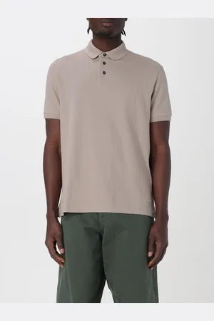 Emporio Armani Polo in cotone a coste