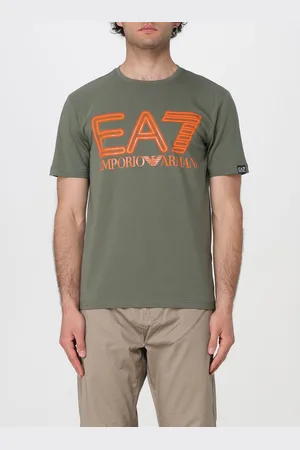 EA7 T-shirt di cotone