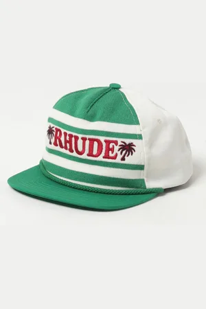 Rhude Cappello in cotone con cotone ricamato