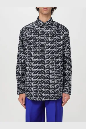 Burberry Camicia in cotone con stampa morsetto