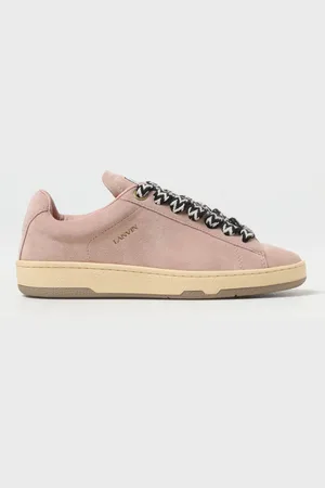 Lanvin Scarpe Curb Lite in camoscio