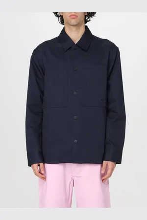 Maison Kitsuné Camicia in cotone con logo
