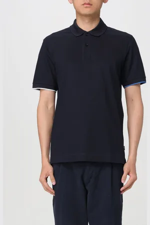 HUGO BOSS Polo in piquet di cotone