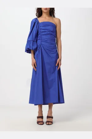 MEIMEIJ Abito in cotone drappeggiato