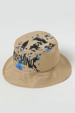 Moschino Cappello in nylon con logo