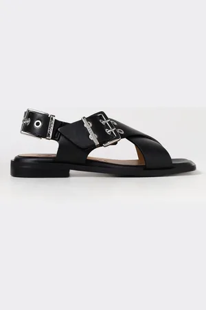 Ganni Sandalo in pelle