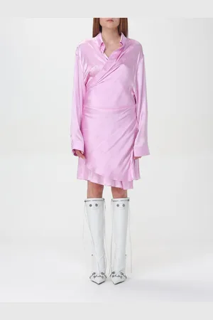 Balenciaga Abito asimmetrico di seta