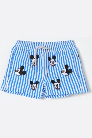 MC2 SAINT BARTH Costume Mickey Mouse in nylon stampato
