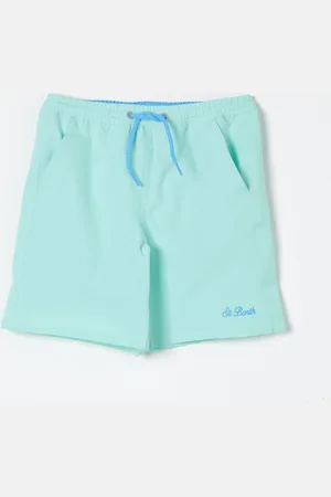 MC2 SAINT BARTH Costume in nylon con logo ricamato