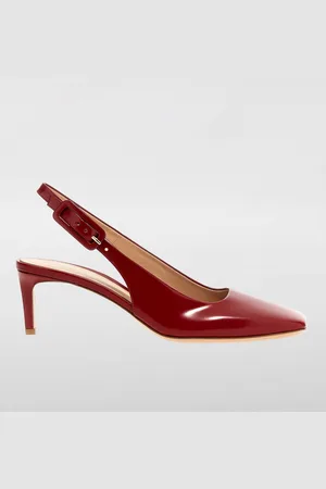 Gianvito Rossi Slingback in pelle spazzolata