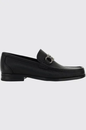 Salvatore Ferragamo Mocassino Gancini in pelle a grana