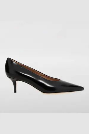 Gianvito Rossi Décolleté Robbie in pelle spazzolata