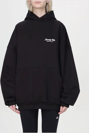 Balenciaga Felpa oversize con mini logo