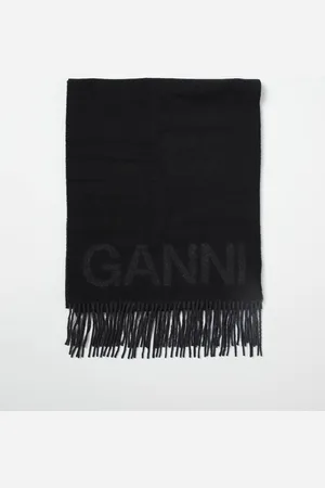 Ganni Sciarpa di lana riciclata