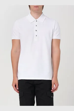 Balmain Polo in cotone con monogram jacquard