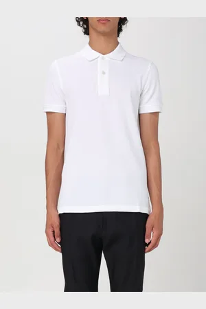 Tom Ford Polo in piquet di cotone