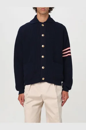 Bally Cardigan in lana merino a coste