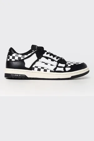 AMIRI Sneakers Skel in pelle con motivo check