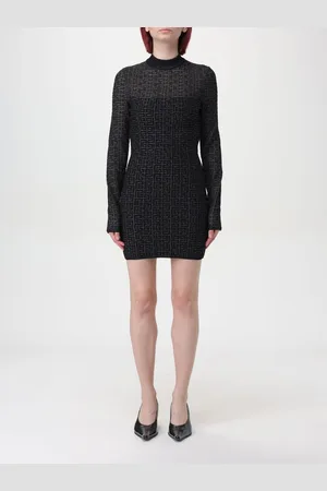Balmain Abito PB Labyrinth in viscosa jacquard