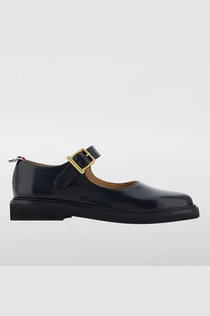 Thom Browne Ballerina in pelle effetto lucido