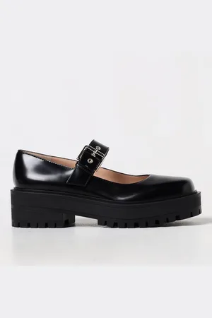 Gianvito Rossi Mocassino in pelle spazzolata