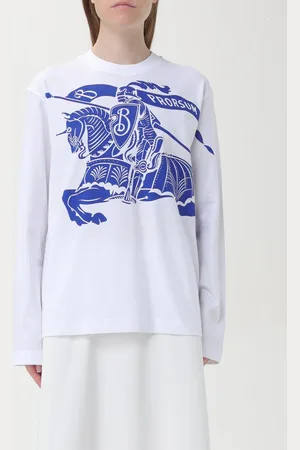 Burberry T-shirt con maxi logo