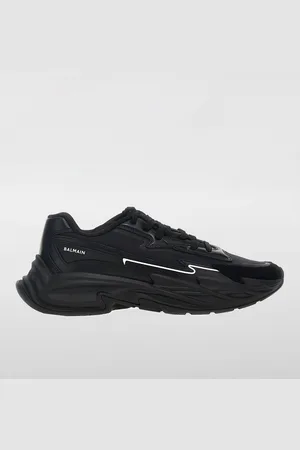 Balmain Sneakers Run-Row in pelle e nylon