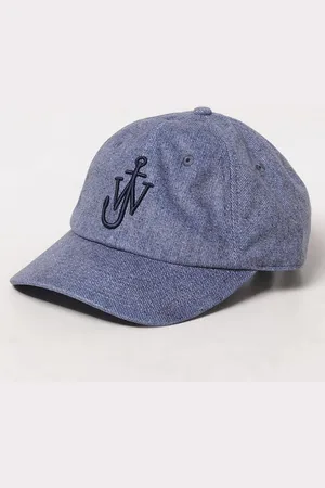 J.W.Anderson Cappello da baseball in denim