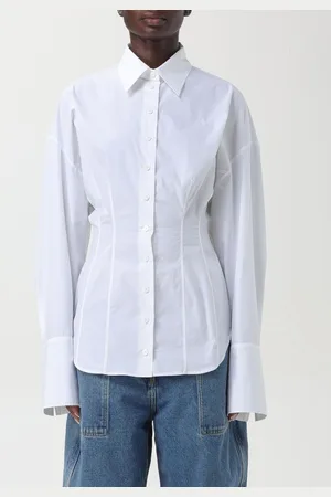 The Attico Camicia a corsetto in cotone