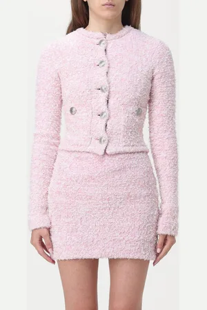 Balenciaga Cardigan crop bouclé