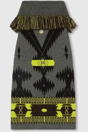 Alanui Maglione per cane Poldo x in lana jacquard